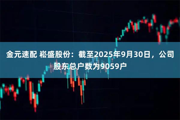 金元速配 崧盛股份：截至2025年9月30日，公司股东总户数为9059户